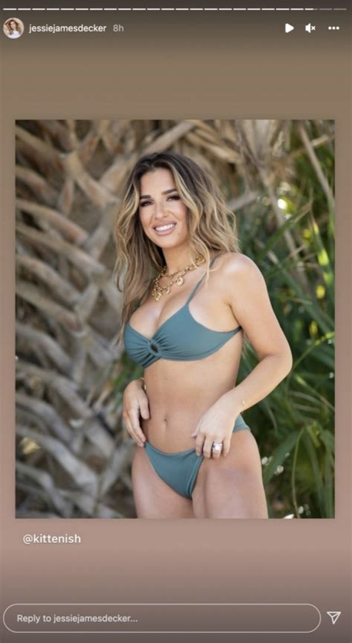 Jessie James Decker in Bathing Suit Feels "Kittenish" — Celebwell