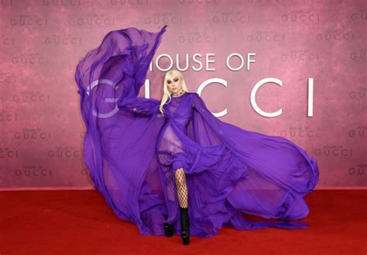 Lady Gaga Shows Off Legs in Sheer Gown at Gucci Premiere — Celebwell