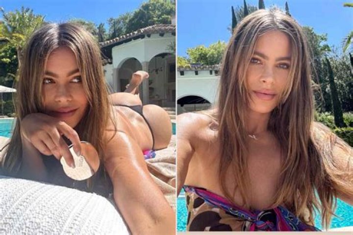 Sofia Vergara in Hot Pink Bikini is Ready for the Weekend — Celebwell