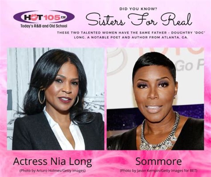 Nia Long siblings: Meet half-sister Sommore