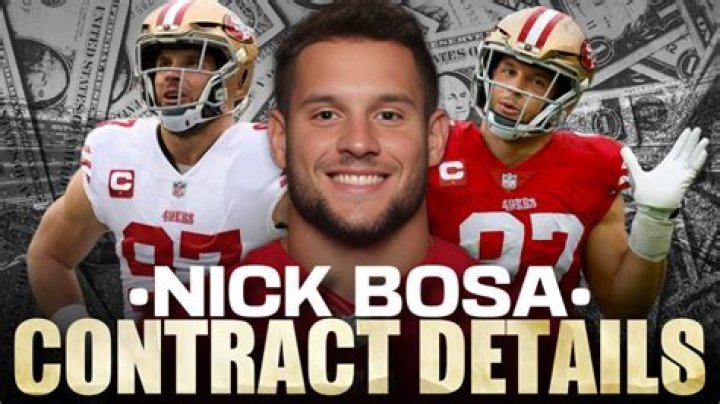 Nick Bosa contract, salary and net worth explored