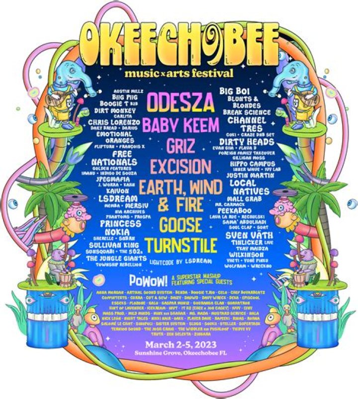 Okeechobee Reveals 2017 Lineup With Bassnectar, Flume And More