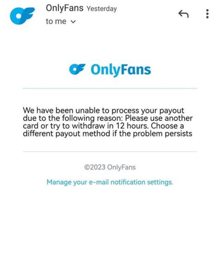 Onlyfans Spam email Alert and See How to stop Scam in 2022