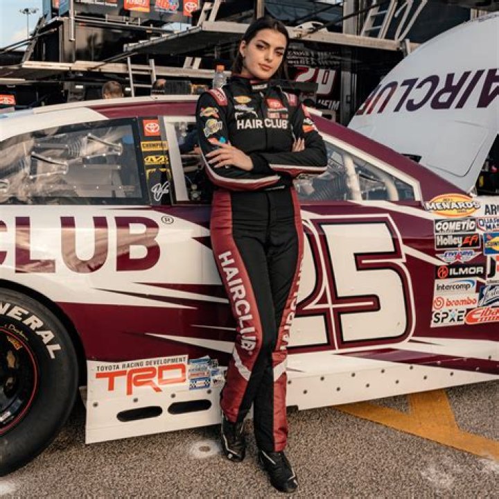 Pro Racer Toni Breidinger In Gray Bodysuit Is “An Artist On the Track”