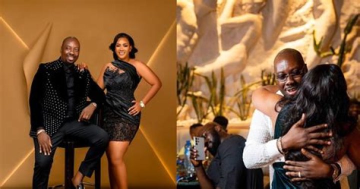 
Reactions As Obi Cubana And Lovely Wife Step Out In Gorgeous Outfits For A Birthday Party 