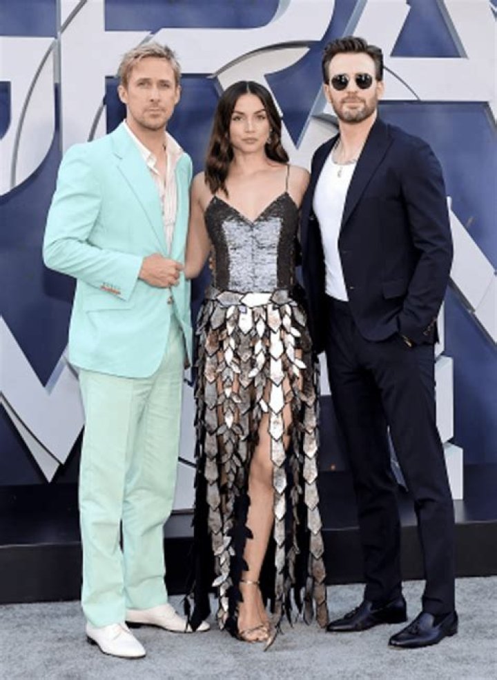Ryan Gosling, Chris Evans, Rege-Jean Page, And Ana De Armas At The Premiere Of The Record-Breaking Netflix Action Movie