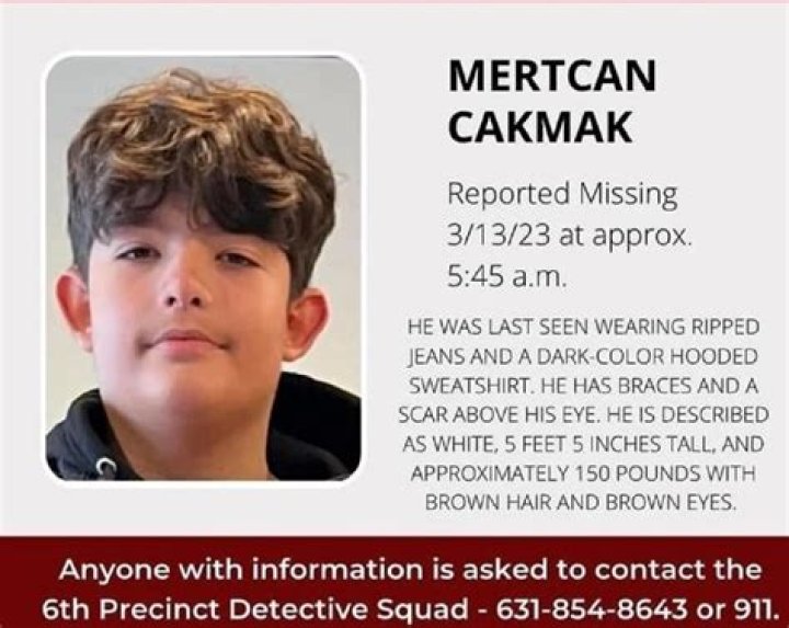 
Safe And Sound: Mertcan Cakmak Missing Boy Found By Police 