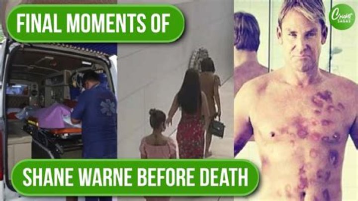 Shane Warne death reason, death scene pictures, CCTV explained