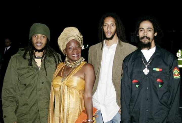 Sharon Marley children: Donisha Rita Claire Prendergast, Peter-Shane Marley, Inglemar Marley, Matthew Marley