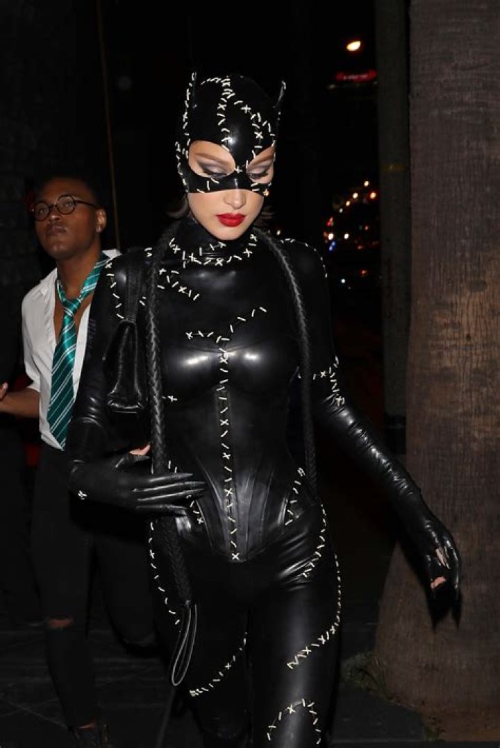 Sofia Richie Wears Skimpy Catwoman Costume To Kendall Jenner’s Halloween/Birthday Party