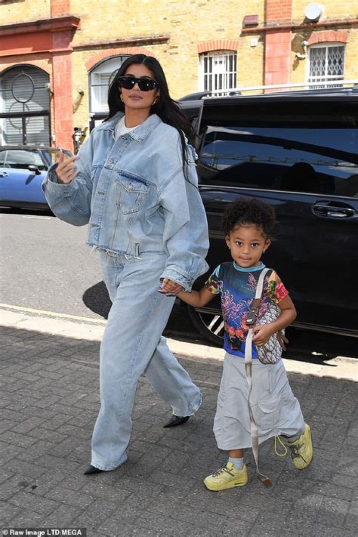 Stormi Webster Was Carrying A £2,600 Dior Bag When Kylie Jenner And Her Daughter Arrived At A London Studio