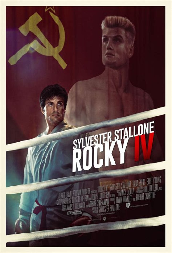 Sylvester Stallone Shares Gorgeous Rocky IV Director’s Cut Poster