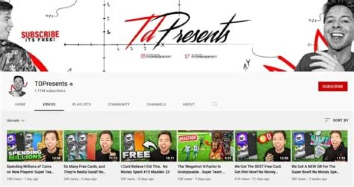 TDPresents – Bio, Facts, Family Life of YouTuber