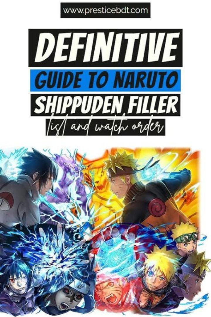 The complete ‘Naruto: Shippuden’ filler list