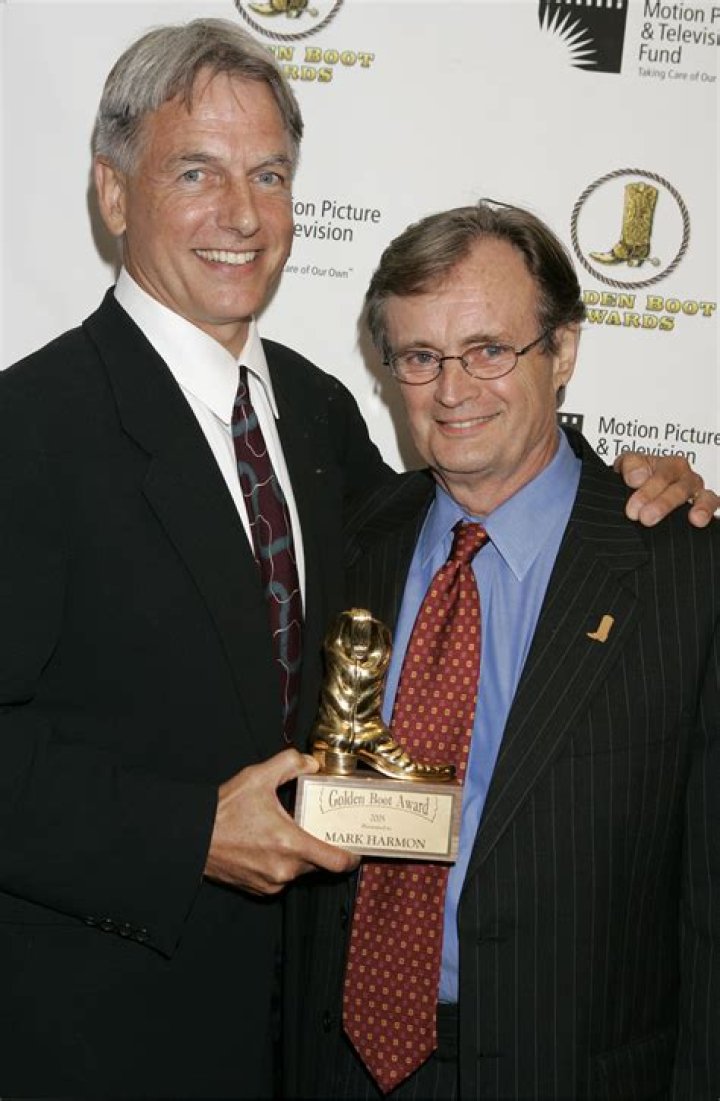 Were David McCallum and Mark Harmon friends?