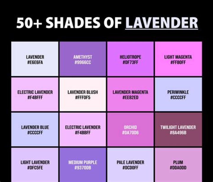 What Colour is lavender blue? – Celebrity