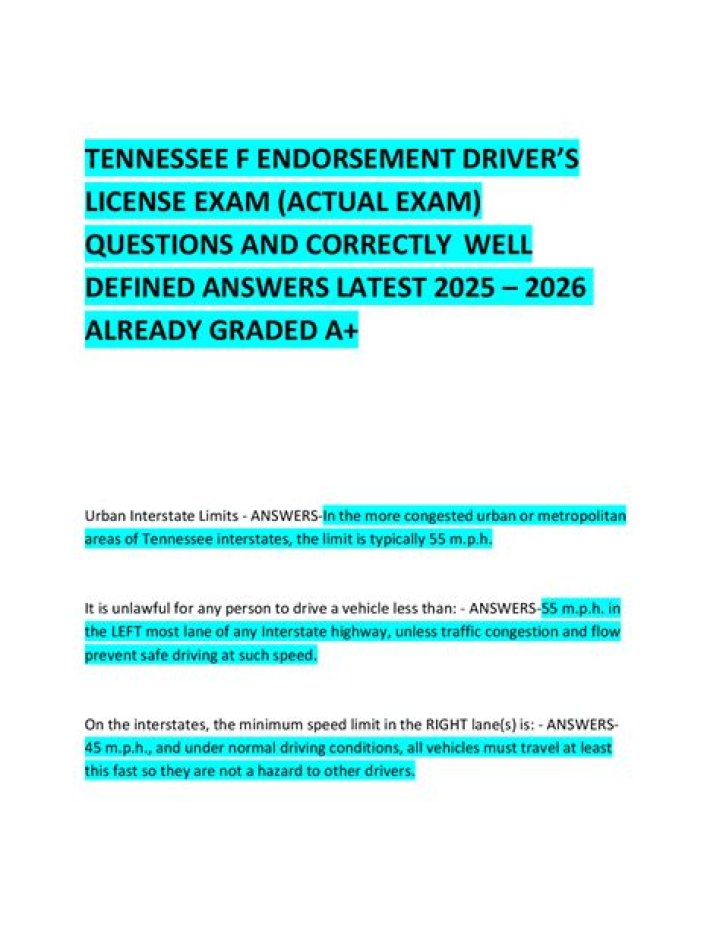 What is an f endorsement in tennessee
