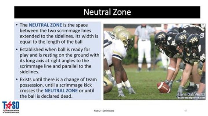 Where is the neutral zone