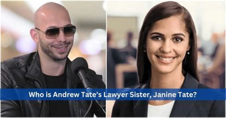 Who is Andrew Tate's sister Janine Tate? Meet the only lawyer in his family