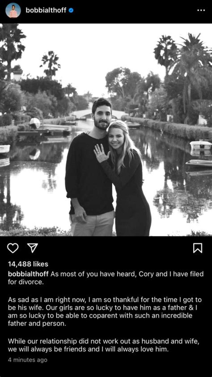 Who is Bobbi Althoff’s husband Cory Althoff?