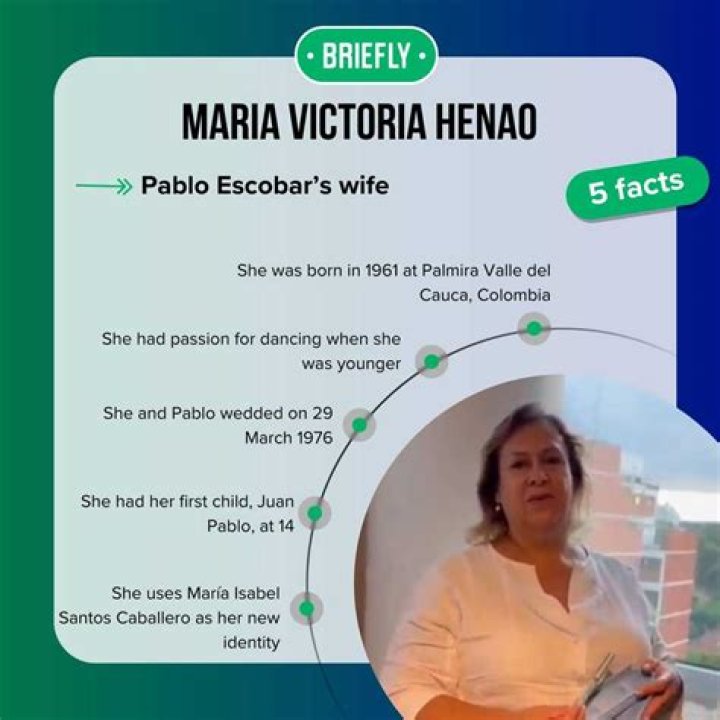 Who is Pablo Escobar wife Maria Victoria Henao?